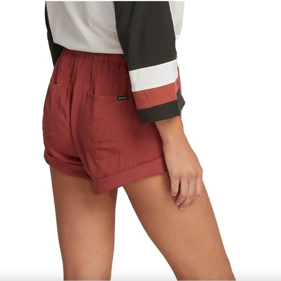 Volcom Sunday Strut Drawstring Shorts - Picture 1 of 8